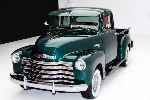 For Sale Used 1950 Chevrolet 3100 Pickup 5 Window, Disc Brakes, Dual Carbs | American Dream Machines Des Moines IA 50309