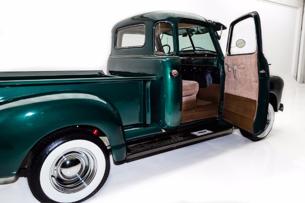 For Sale Used 1950 Chevrolet 3100 Pickup 5 Window, Disc Brakes, Dual Carbs | American Dream Machines Des Moines IA 50309