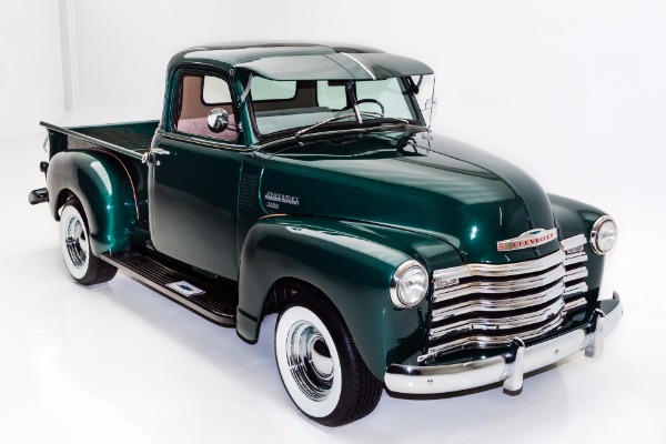 For Sale Used 1950 Chevrolet 3100 Pickup 5 Window, Disc Brakes, Dual Carbs | American Dream Machines Des Moines IA 50309