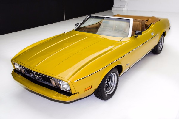 For Sale Used 1973 Ford Mustang Convertible 302 Auto AC | American Dream Machines Des Moines IA 50309