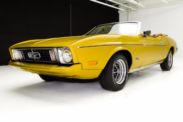 For Sale Used 1973 Ford Mustang Convertible 302 Auto AC | American Dream Machines Des Moines IA 50309