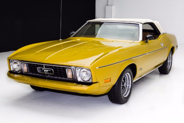 For Sale Used 1973 Ford Mustang Convertible 302 Auto AC | American Dream Machines Des Moines IA 50309