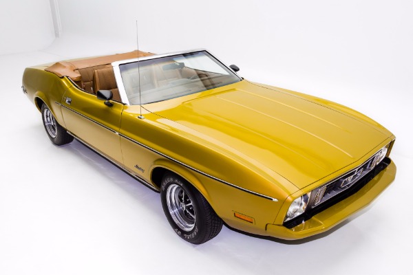 For Sale Used 1973 Ford Mustang Convertible 302 Auto AC | American Dream Machines Des Moines IA 50309