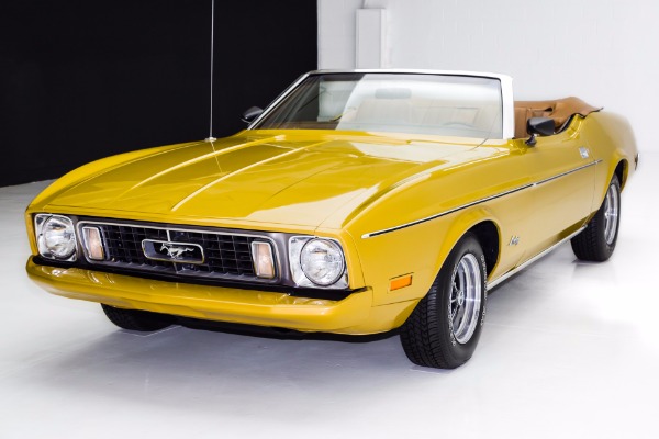 For Sale Used 1973 Ford Mustang Convertible 302 Auto AC | American Dream Machines Des Moines IA 50309