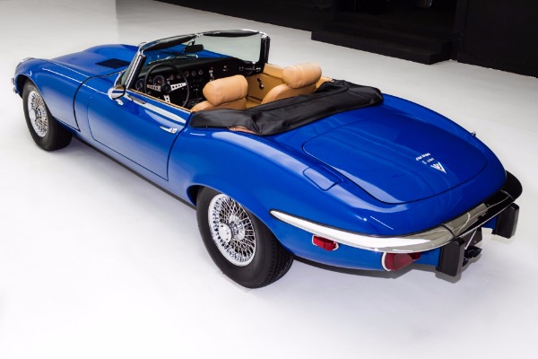 For Sale Used 1974 Jaguar E Type Series III OTS Roadster | American Dream Machines Des Moines IA 50309