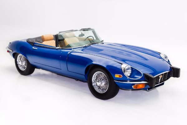 For Sale Used 1974 Jaguar E Type Series III OTS Roadster | American Dream Machines Des Moines IA 50309