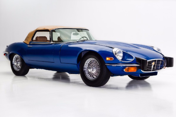 For Sale Used 1974 Jaguar E Type Series III OTS Roadster | American Dream Machines Des Moines IA 50309