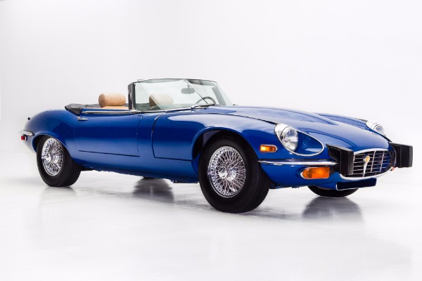 For Sale Used 1974 Jaguar E Type Series III OTS Roadster | American Dream Machines Des Moines IA 50309