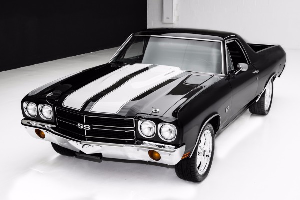 For Sale Used 1970 Chevrolet El Camino Black Big Block 4 Speed | American Dream Machines Des Moines IA 50309