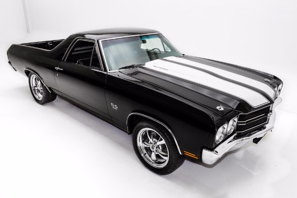 For Sale Used 1970 Chevrolet El Camino Black Big Block 4 Speed | American Dream Machines Des Moines IA 50309