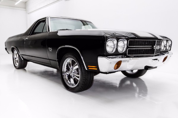 For Sale Used 1970 Chevrolet El Camino Black Big Block 4 Speed | American Dream Machines Des Moines IA 50309