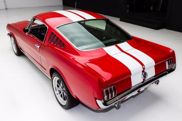 For Sale Used 1965 Ford Mustang Fastback AC Shelby Stripes | American Dream Machines Des Moines IA 50309