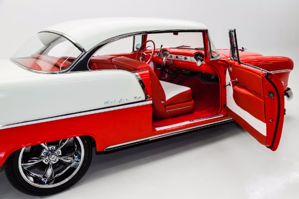 For Sale Used 1955 Chevrolet Bel Air 350 Auto A/C, New Chrome | American Dream Machines Des Moines IA 50309