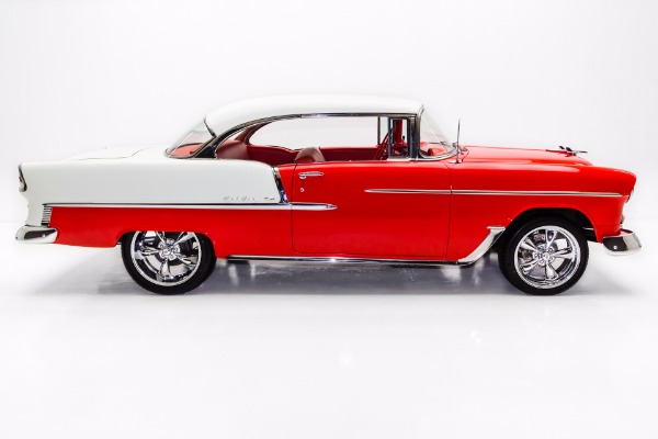 For Sale Used 1955 Chevrolet Bel Air 350 Auto A/C, New Chrome | American Dream Machines Des Moines IA 50309