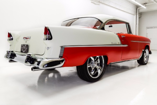 For Sale Used 1955 Chevrolet Bel Air 350 Auto A/C, New Chrome | American Dream Machines Des Moines IA 50309