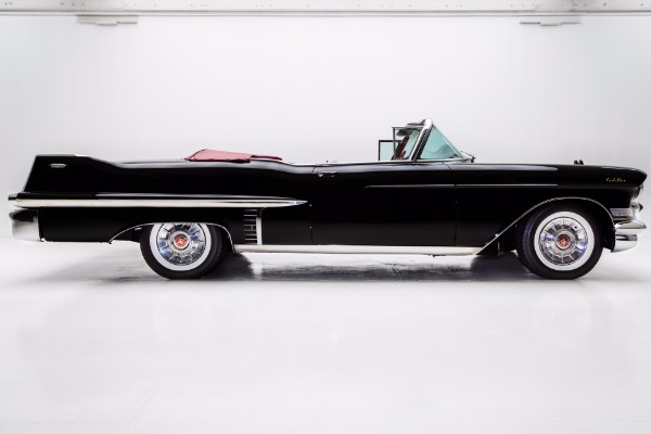 For Sale Used 1957 Cadillac Series 62 Black Red Leather | American Dream Machines Des Moines IA 50309