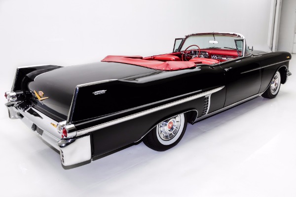 For Sale Used 1957 Cadillac Series 62 Black Red Leather | American Dream Machines Des Moines IA 50309