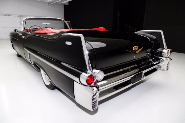 For Sale Used 1957 Cadillac Series 62 Black Red Leather | American Dream Machines Des Moines IA 50309