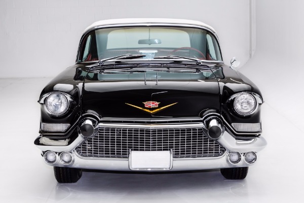 For Sale Used 1957 Cadillac Series 62 Black Red Leather | American Dream Machines Des Moines IA 50309