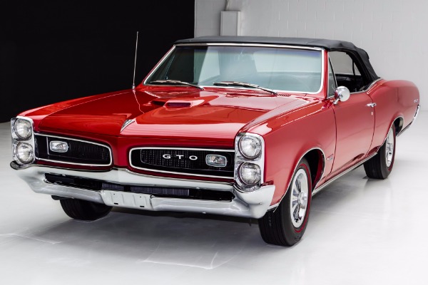 For Sale Used 1966 Pontiac GTO 389 Auto PS PB Real | American Dream Machines Des Moines IA 50309