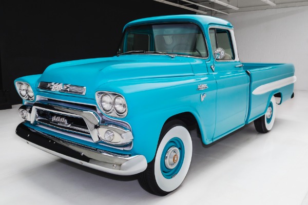For Sale Used 1959 GMC Pickup Fleetside Big Back Window V8 | American Dream Machines Des Moines IA 50309