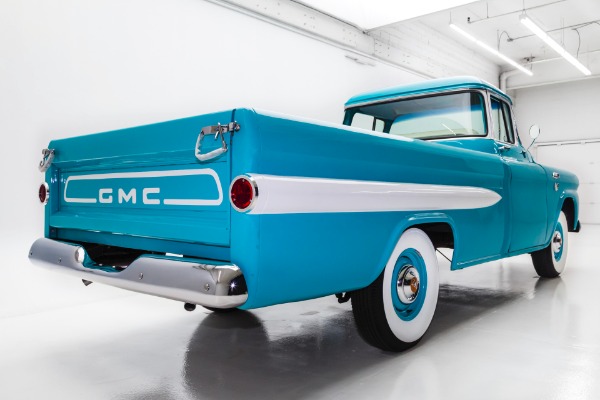 For Sale Used 1959 GMC Pickup Fleetside Big Back Window V8 | American Dream Machines Des Moines IA 50309