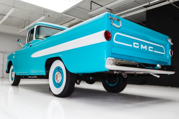 For Sale Used 1959 GMC Pickup Fleetside Big Back Window V8 | American Dream Machines Des Moines IA 50309