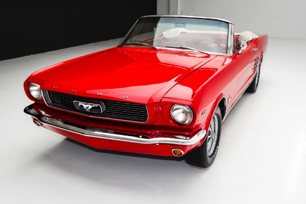 For Sale Used 1966 Ford Mustang Red/Red Convertible 289 | American Dream Machines Des Moines IA 50309