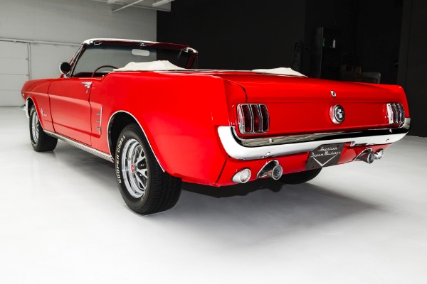 For Sale Used 1966 Ford Mustang Red/Red Convertible 289 | American Dream Machines Des Moines IA 50309