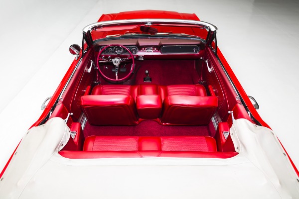 For Sale Used 1966 Ford Mustang Red/Red Convertible 289 | American Dream Machines Des Moines IA 50309