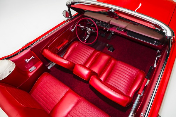 For Sale Used 1966 Ford Mustang Red/Red Convertible 289 | American Dream Machines Des Moines IA 50309