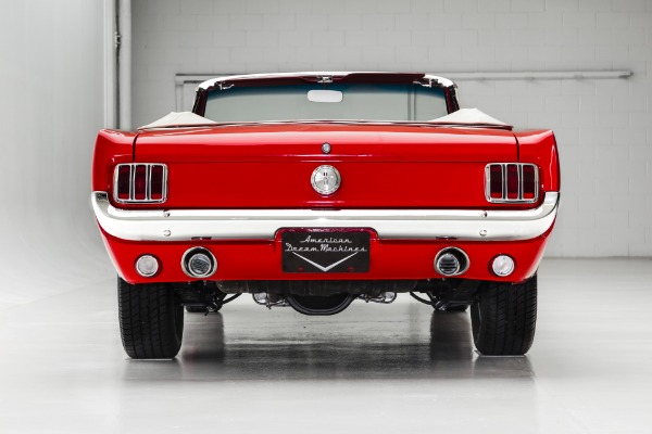 For Sale Used 1966 Ford Mustang Red/Red Convertible 289 | American Dream Machines Des Moines IA 50309