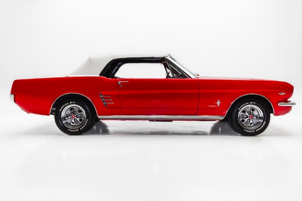 For Sale Used 1966 Ford Mustang Red/Red Convertible 289 | American Dream Machines Des Moines IA 50309