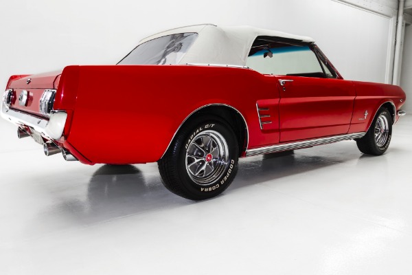 For Sale Used 1966 Ford Mustang Red/Red Convertible 289 | American Dream Machines Des Moines IA 50309