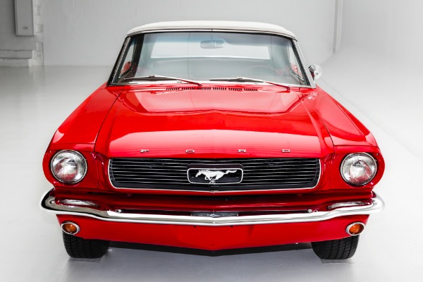 For Sale Used 1966 Ford Mustang Red/Red Convertible 289 | American Dream Machines Des Moines IA 50309