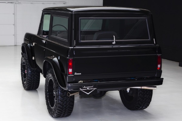 For Sale Used 1977 Ford Bronco Jet Black Bronco,  302 Lifted | American Dream Machines Des Moines IA 50309