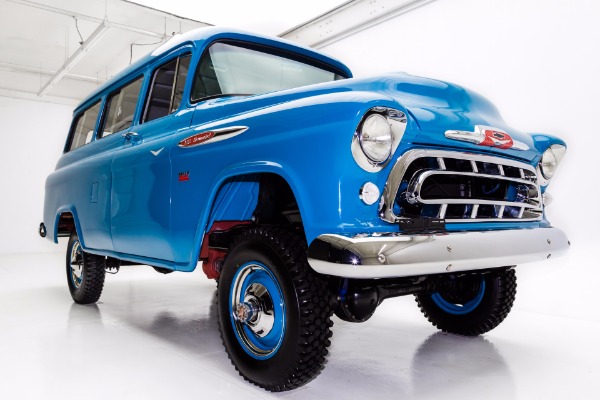 For Sale Used 1957 Chevrolet Suburban Napco 4 Wheel Drive V8 | American Dream Machines Des Moines IA 50309