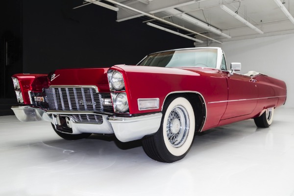 For Sale Used 1968 Cadillac DeVille Brandywine Convertible | American Dream Machines Des Moines IA 50309