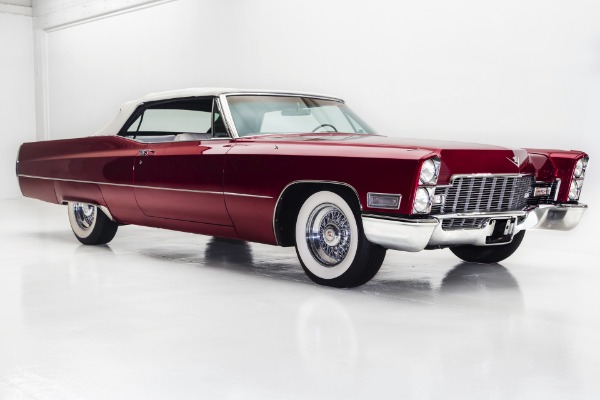 For Sale Used 1968 Cadillac DeVille Brandywine Convertible | American Dream Machines Des Moines IA 50309