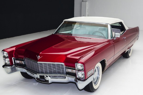 For Sale Used 1968 Cadillac DeVille Brandywine Convertible | American Dream Machines Des Moines IA 50309