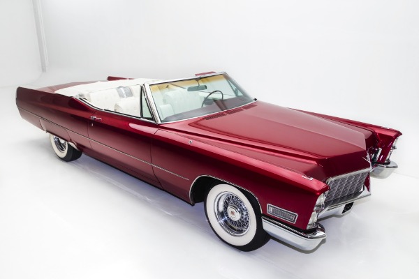 For Sale Used 1968 Cadillac DeVille Brandywine Convertible | American Dream Machines Des Moines IA 50309