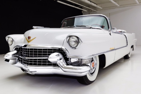 For Sale Used 1955 Cadillac Eldorado Convertible, Red Leather | American Dream Machines Des Moines IA 50309