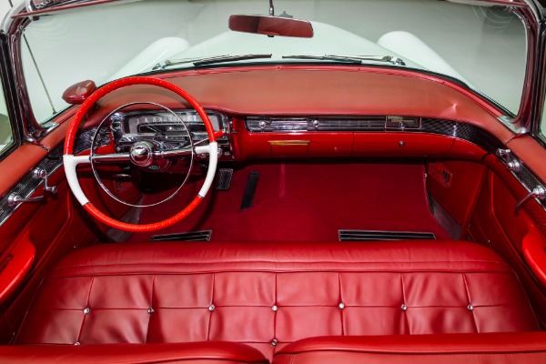 For Sale Used 1955 Cadillac Eldorado Convertible, Red Leather | American Dream Machines Des Moines IA 50309