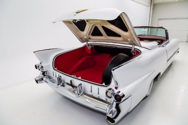 For Sale Used 1955 Cadillac Eldorado Convertible, Red Leather | American Dream Machines Des Moines IA 50309