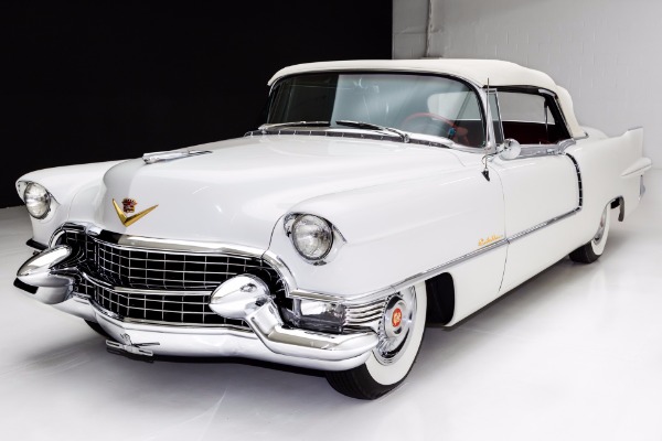 For Sale Used 1955 Cadillac Eldorado Convertible, Red Leather | American Dream Machines Des Moines IA 50309