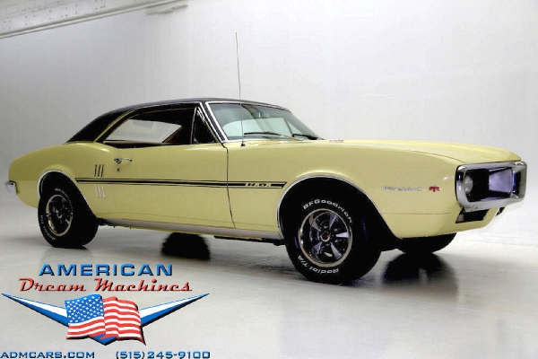 For Sale Used 1967 Pontiac Firebird HO, #'s match High Output | American Dream Machines Des Moines IA 50309