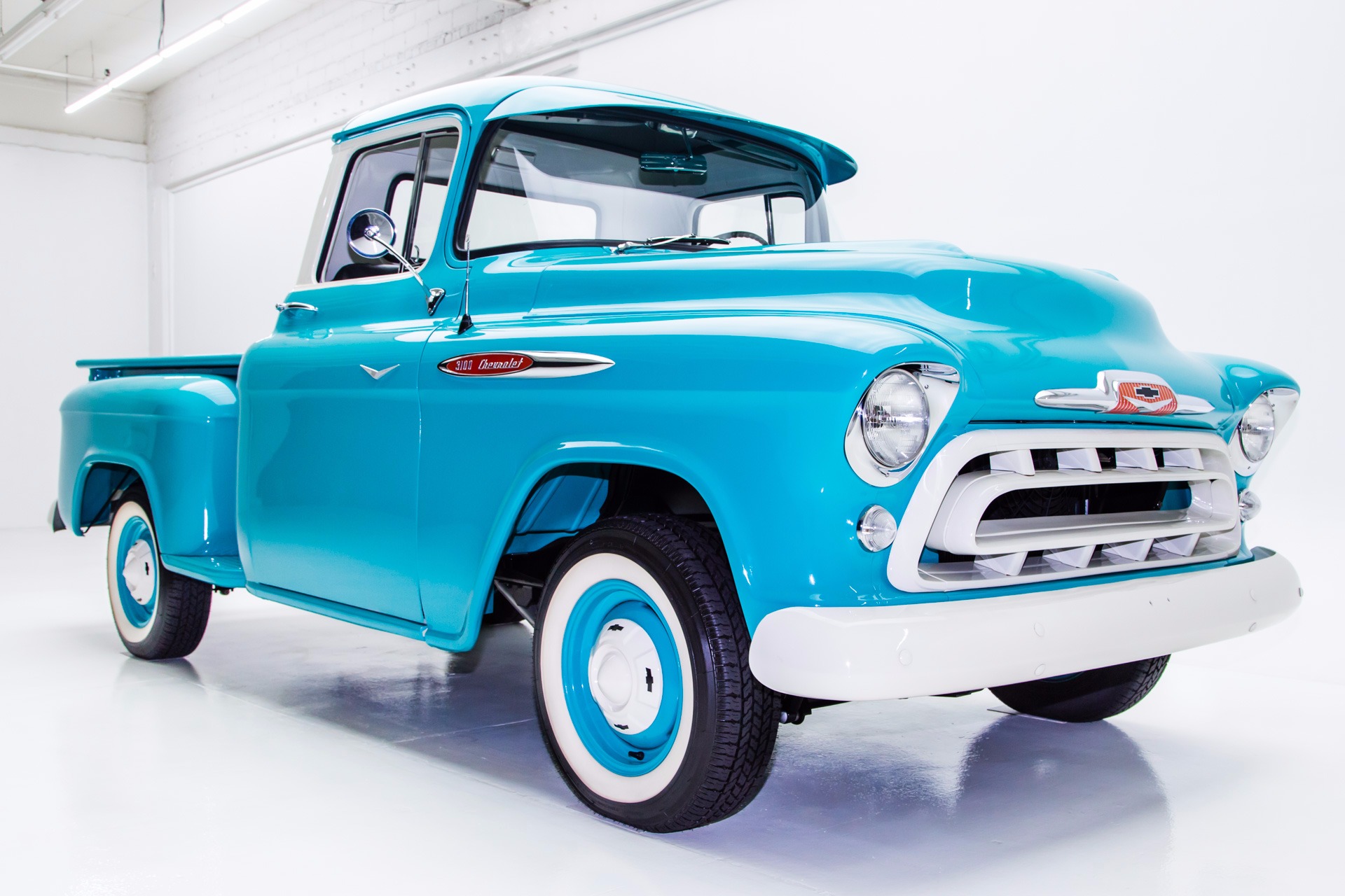 For Sale Used 1957 Chevrolet Pickup Extensive Resto 383/425 AC | American Dream Machines Des Moines IA 50309