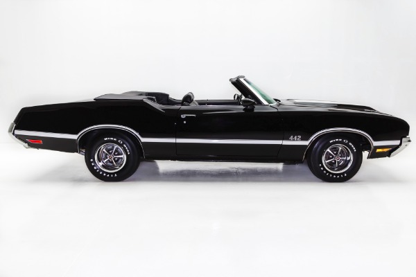 For Sale Used 1970 Oldsmobile 442 Triple Black 455 A/C Ram Air | American Dream Machines Des Moines IA 50309