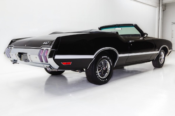 For Sale Used 1970 Oldsmobile 442 Triple Black 455 A/C Ram Air | American Dream Machines Des Moines IA 50309