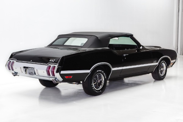 For Sale Used 1970 Oldsmobile 442 Triple Black 455 A/C Ram Air | American Dream Machines Des Moines IA 50309